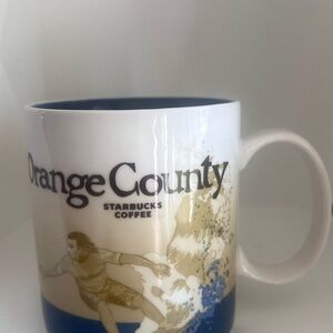 Starbucks 2009 ORANGE COUNTY Collector Series City Coffee Mug 16oz
